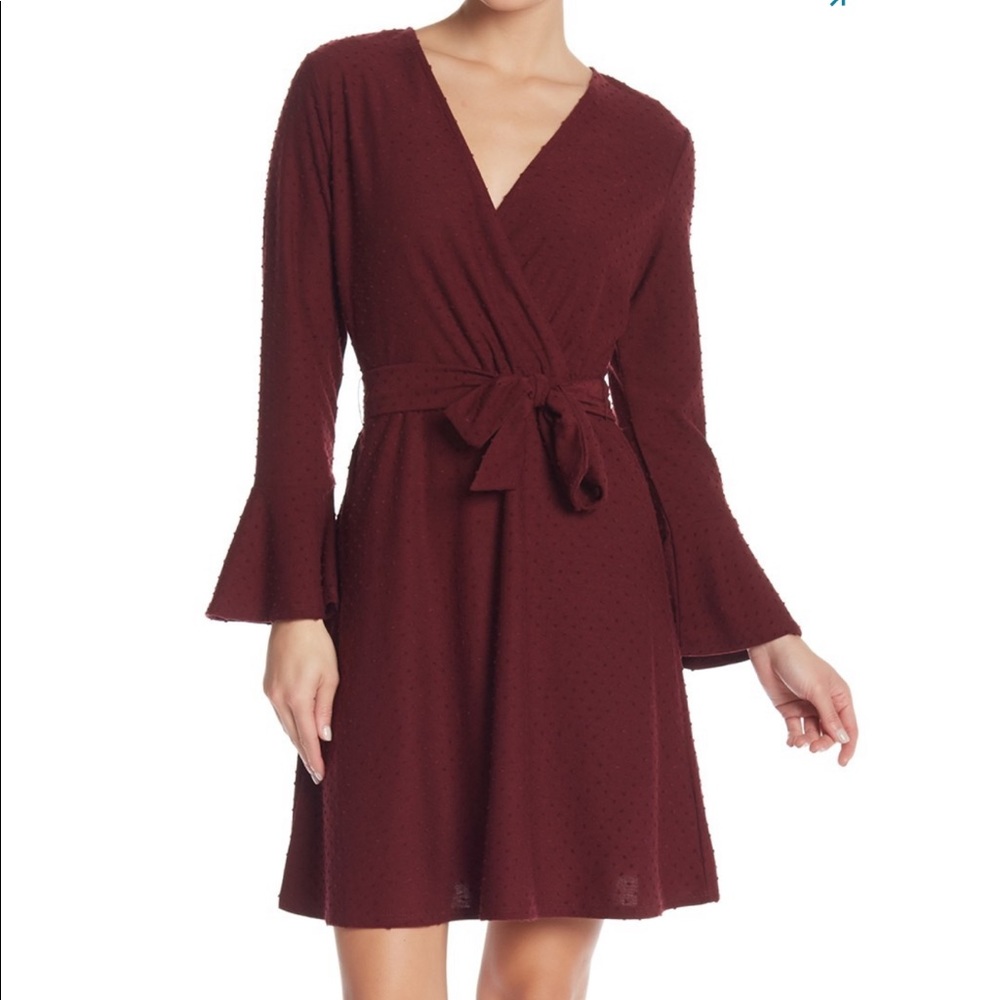 Spense 3/4 Sleeve Textured Knit Dress - Picture 2 of 8